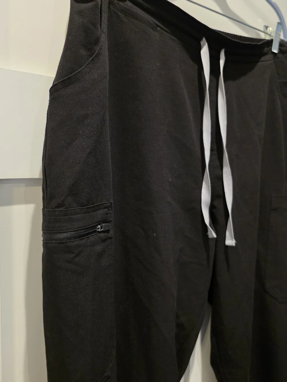 Figs Yola Skinny Scrub Pants L Black Technical Collection Medical Healthcare